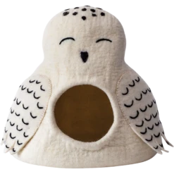 Abri Hibou Blanc Dharma Karma 36x34x30cm - Pet Solutions