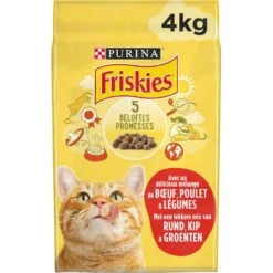 Adult - Au Boeuf, Au Poulet Et Aux Légumes 4kg - Friskies