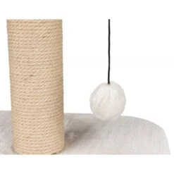 Arbre à Chat Mica 45x35cm - Trixie -Poulet Boutique arbre a chat mica 45x35cm trixie 44418 trixie arbre a chat mica en jute 6 mm peluche polyester 270 g m couleur gris clair 2