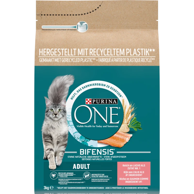 Bifensis Adult - Riche En Saumon Et Aux Céréales Complètes 3kg - One 3 Bifensis Adult - Riche En Saumon Et Aux Céréales Complètes 3kg - One