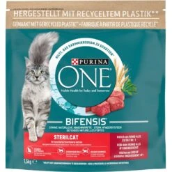 Bifensis Sterilcat - Riche En Boeuf Et Au Blé 1,5kg - One