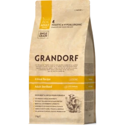 Chat Sterilized - 4 Viandes 2kg - Grandorf