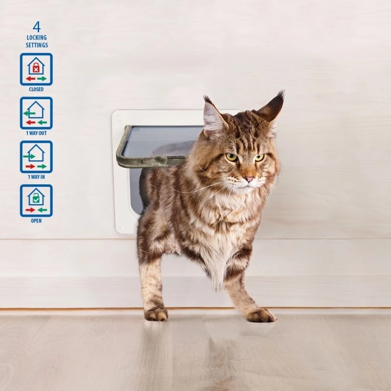 Grande Chatière + Tunnel Blanc 23,3x25cm - Duvo+ 3 Grande Chatière + Tunnel Blanc 23,3x25cm - Duvo+ – Image 2