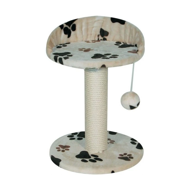 Grattoir Roxanne Empreintes Pattes Beige 40x40x52cm - Duvo+ 3 Grattoir Roxanne Empreintes Pattes Beige 40x40x52cm - Duvo+