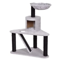 Griffoir Axelle Gris/Noir 60x60x95,5cm - Duvo+