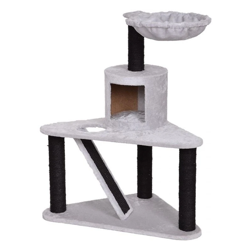 Griffoir Axelle Gris/Noir 60x60x95,5cm - Duvo+ 3 Griffoir Axelle Gris/Noir 60x60x95,5cm - Duvo+