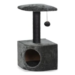 Griffoir De Coin Benny Noir 30x30x58cm - Duvo+