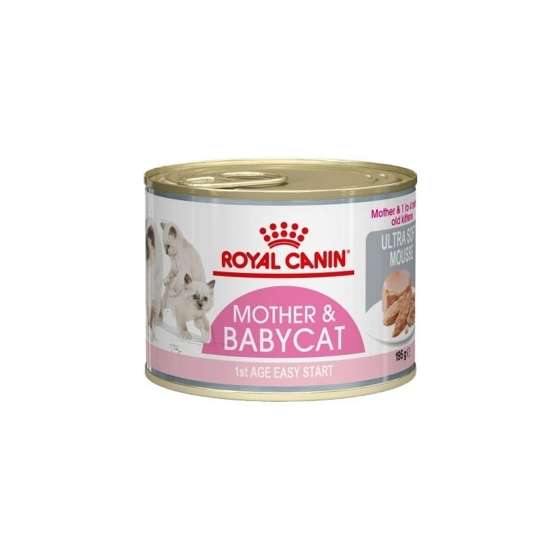 Mother & Babycat Ultra Soft Mousse 12x195gr - Royal Canin 3 Mother & Babycat Ultra Soft Mousse 12x195gr - Royal Canin