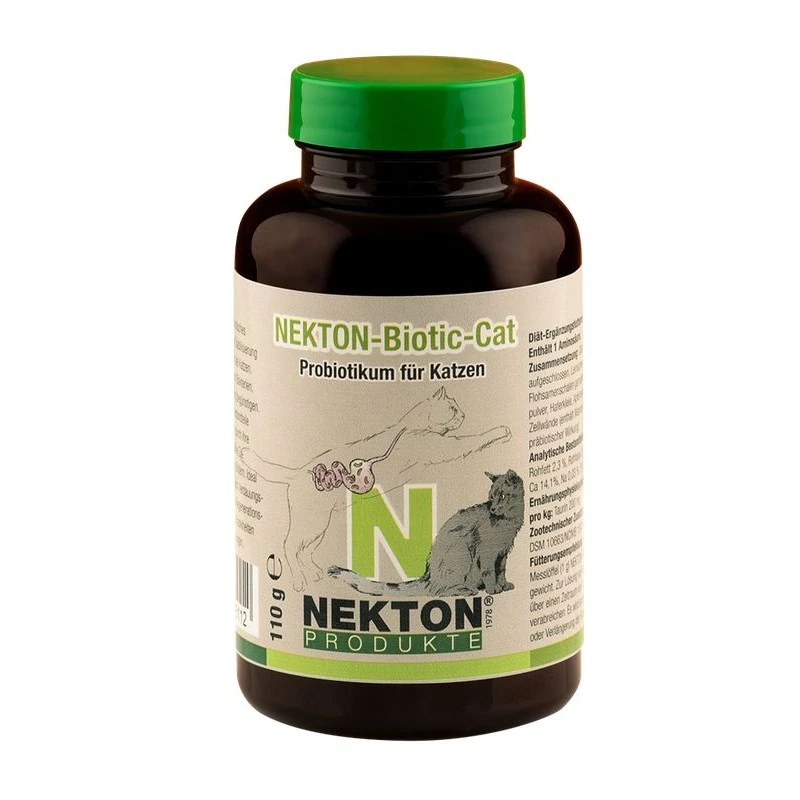 Nekton Biotic Cat 110gr - Complément Alimentaire Pour Stabiliser La Digestion - Nekton 3 Nekton Biotic Cat 110gr - Complément Alimentaire Pour Stabiliser La Digestion - Nekton