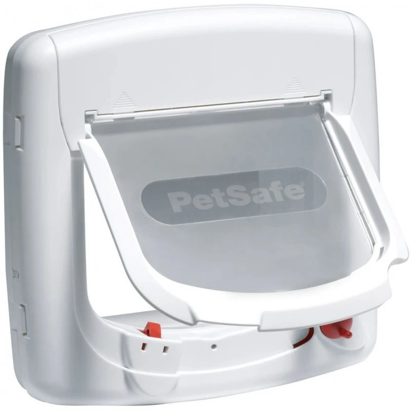 PetSafe Staywell Chatière Deluxe à Verrouillage Magnétique 4 Positions Blanc 24,1x25,2cm - Pet Solutions 3 PetSafe Staywell Chatière Deluxe à Verrouillage Magnétique 4 Positions Blanc 24,1x25,2cm - Pet Solutions