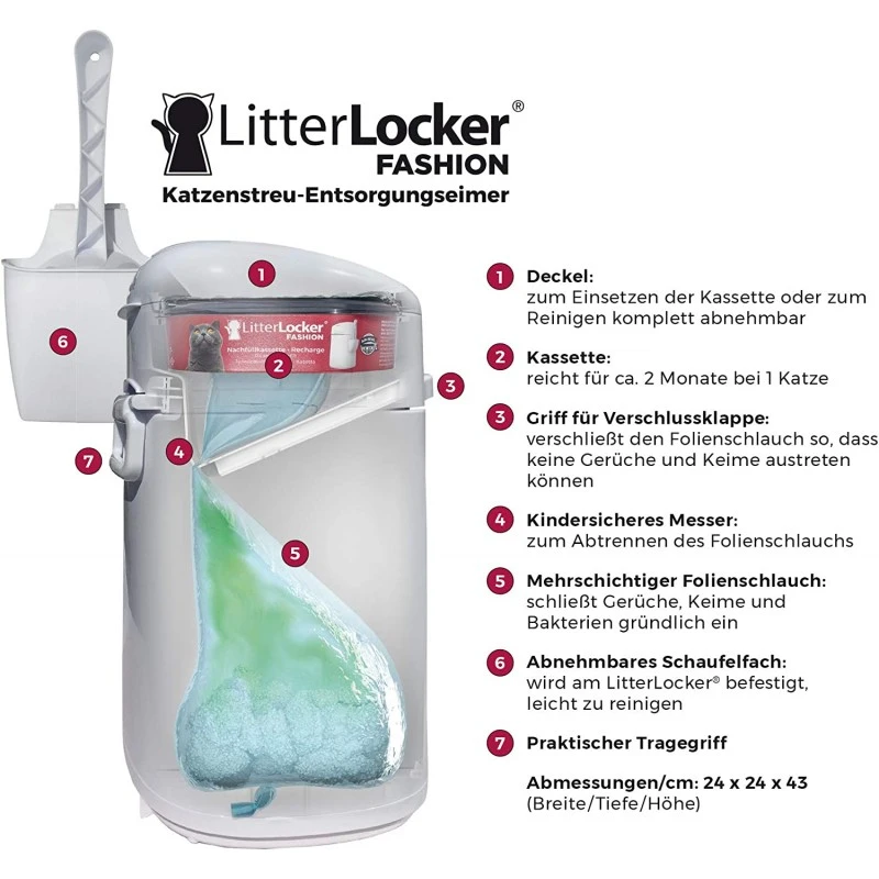 Poubelle à Litière Pour Chat - LitterLocker 5 Poubelle à Litière Pour Chat - LitterLocker – Image 3