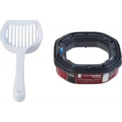 Poubelle à Litière Pour Chat - LitterLocker 10 Poubelle à Litière Pour Chat - LitterLocker -Poulet Boutique poubelle a litiere pour chat litterlocker van1510394 kerbl le meme jeu chaque jour rangez les grumeaux dans un sac et sortez de 1 3