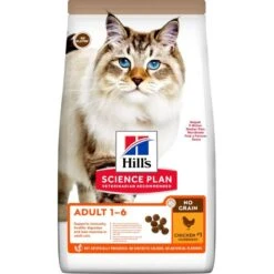 Science Plan NO GRAIN Aliment Pour Chat Adulte Au Poulet 1,5kg - Hill's