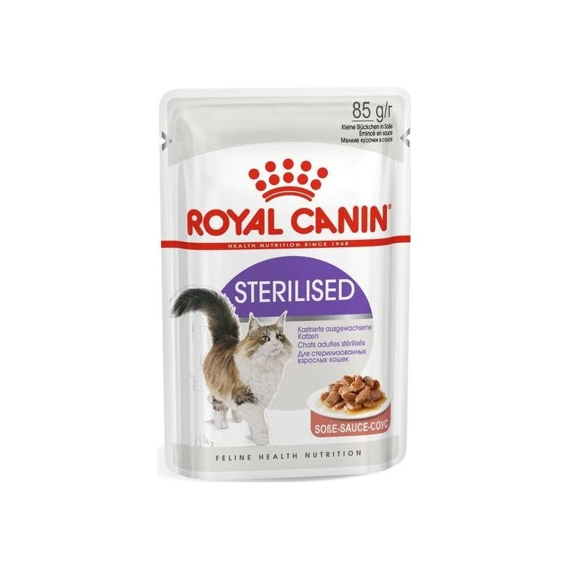 Sterilised 12x85gr - Royal Canin 3 Sterilised 12x85gr - Royal Canin