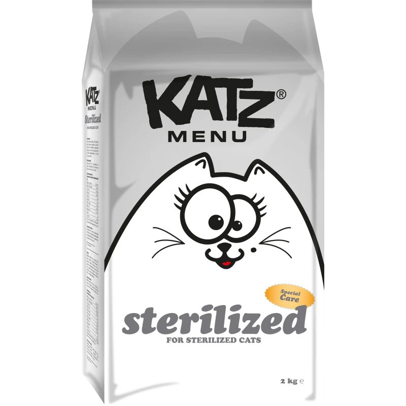 Sterilized 7,5kg - Katz Menu 3 Sterilized 7,5kg - Katz Menu